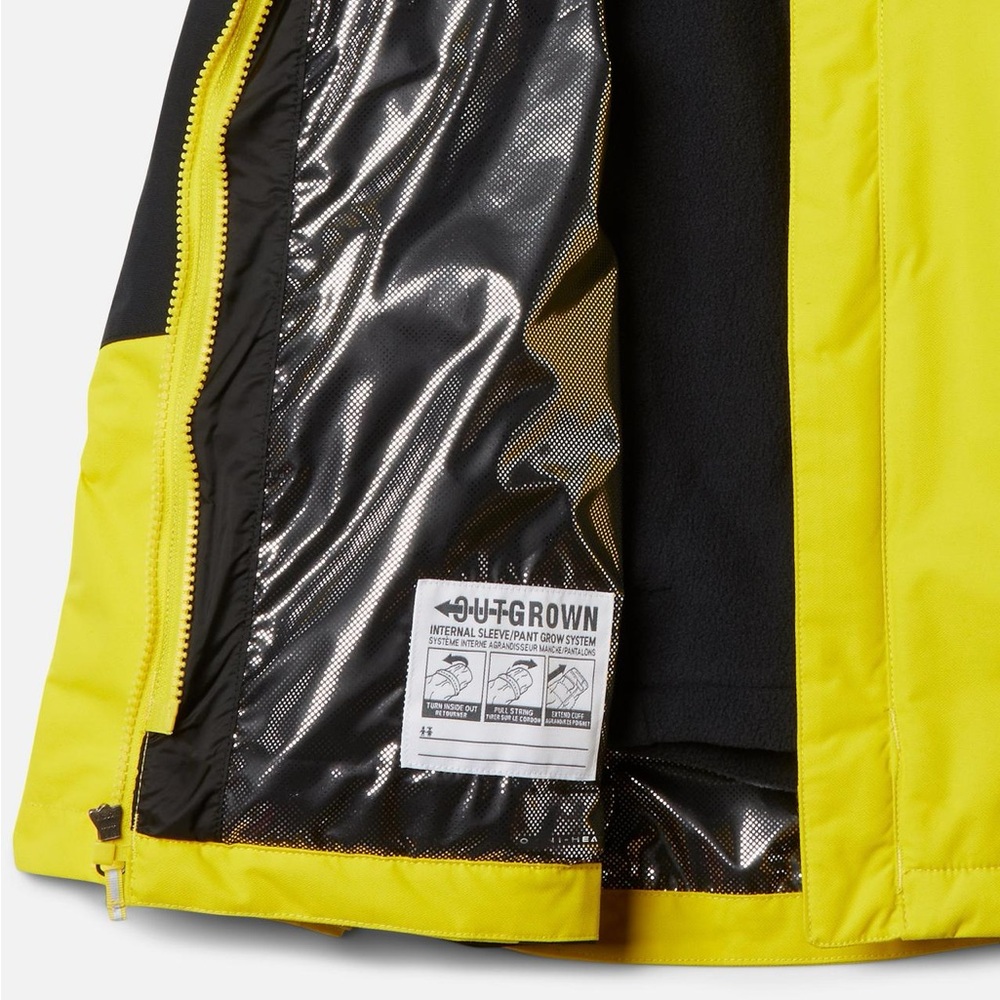Columbia Kids Big Boys Bugaboo II 3 in 1 Fleece Interchange Jacket - Picture 3 of 9